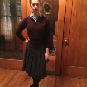 Brown sweater